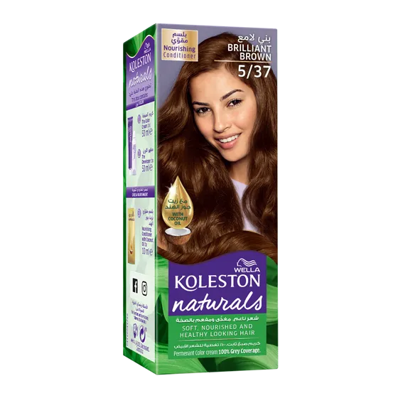 Wella Koleston Naturals - بني لامع 5/37