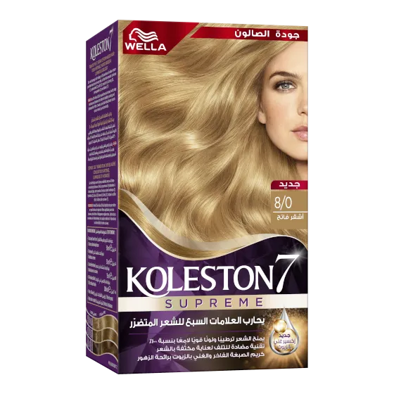 كولستون سوبريم 8/0 أشقر فاتح