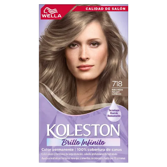 718 Rubio Medio Perlado Iluminado