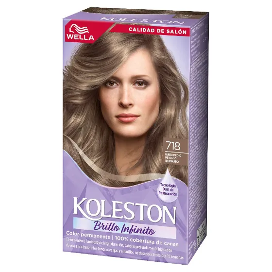 718 Rubio Medio Perlado Iluminado