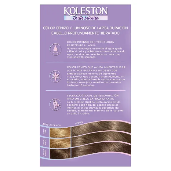 718 Rubio Medio Perlado Iluminado