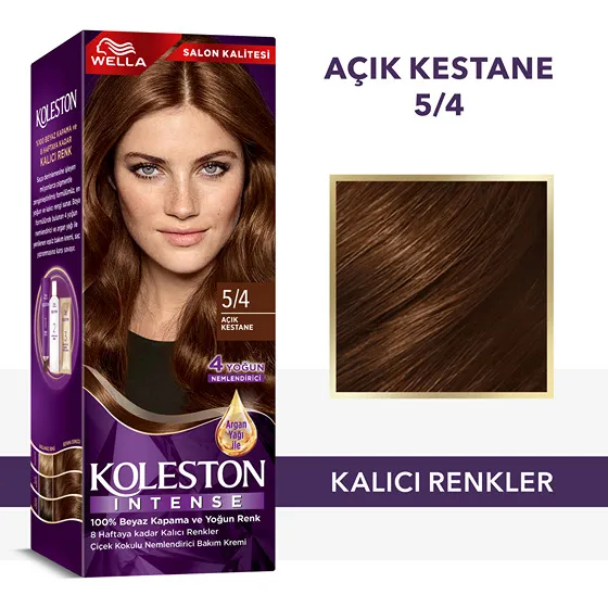 Wella Koleston Intense Saç Boyası 5/4 Açık Kestane