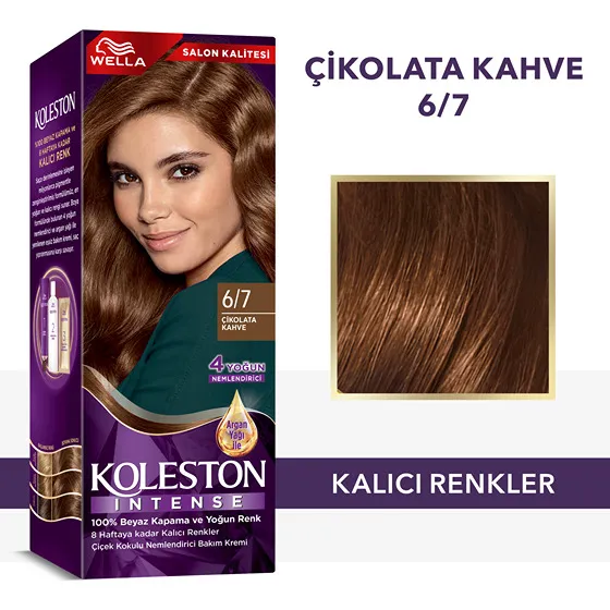 Wella Koleston Intense Saç Boyası 6/7 Çikolata Kahve