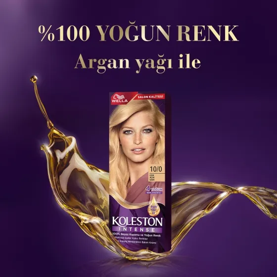 Wella Koleston Intense Saç Boyası 10/0 Çok Açık Sarı