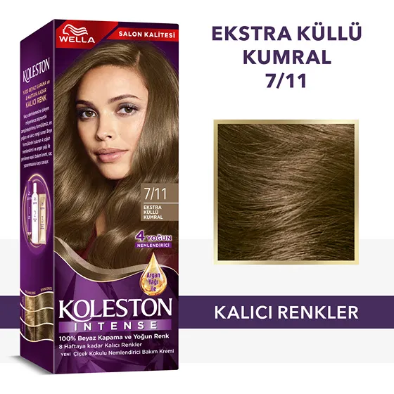 Wella Koleston Intense Saç Boyası 7/11 Ekstra Küllü Kumral