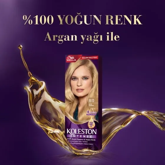 Wella Koleston Intense Saç Boyası 8/0 Açık Kumral
