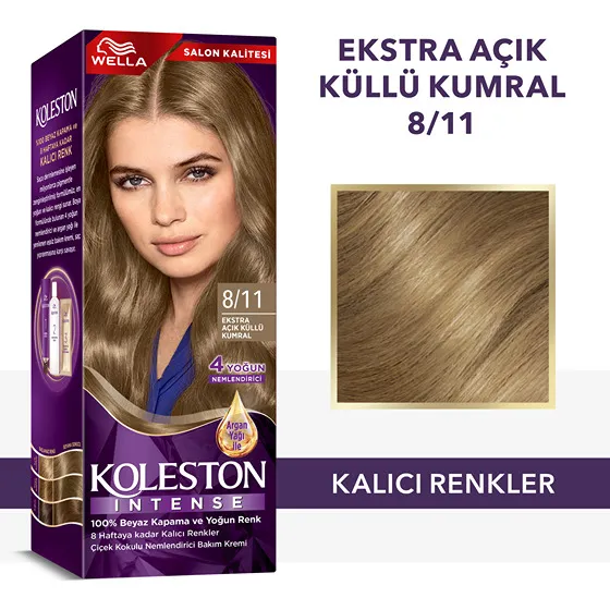 Wella Koleston Intense Saç Boyası 8/11 Ekstra Açık Küllü Kumral