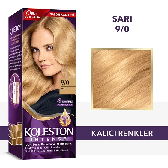 Wella Koleston Intense Saç Boyası 9/0 Sarı