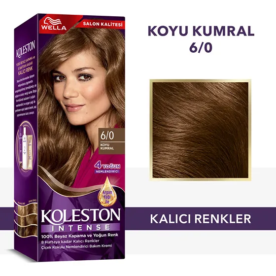Wella Koleston Intense Saç Boyası 6/0 Koyu Kumral