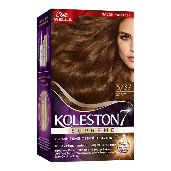 Wella Koleston Supreme Saç Boyası 5/37 Kışkırtıcı Kahve