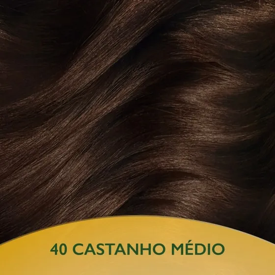 Soft Color, coloração sem amônia com ingredientes naturais: Castanho Médio