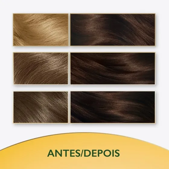 Soft Color, coloração sem amônia com ingredientes naturais: Castanho Médio