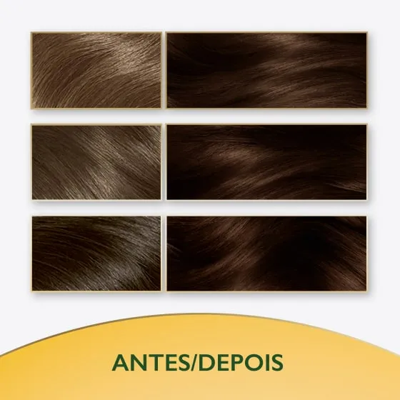 Soft Color, coloração sem amônia com ingredientes naturais: Castanho Escuro