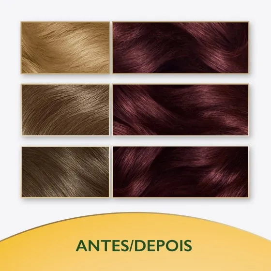 Soft Color, coloração sem amônia com ingredientes naturais: Borgonha