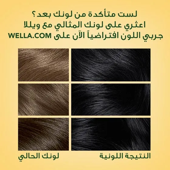 صبغة الشعر ويلا سوفت كولور ناتشرال إنستنكتس المجموعة الترابية 10 أسود إسبرسو