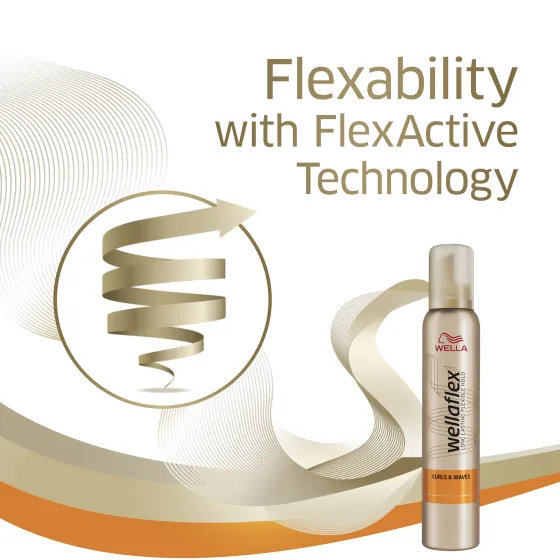 Curls & Waves Strong Hold Mousse 200 ml