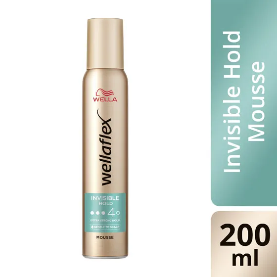 Wella Wellaflex Invisible Hold Mousse - 200ML