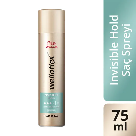 Wella Wellaflex Invisible Hold Görünmez Tutuş Sağlayan Saç Spreyi Extra Strong Hold - 75 ml