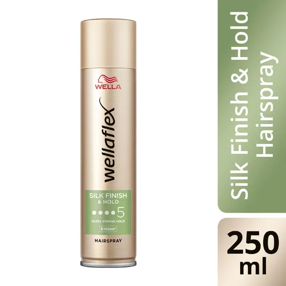 WELLA WELLAFLEX SILK FINISH & HOLD İPEKSI BITIŞ VE TUTUŞ SAĞLAYAN SAÇ SPREYI ULTRA STRONG HOLD - 250 ML