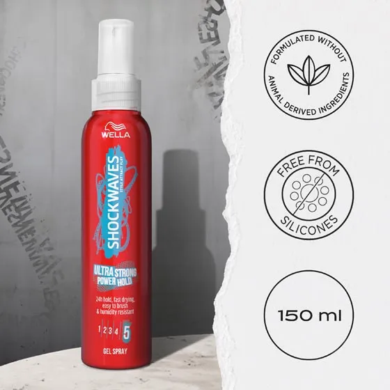 Ultra Strong Power Hold Gel Spray 150 ml