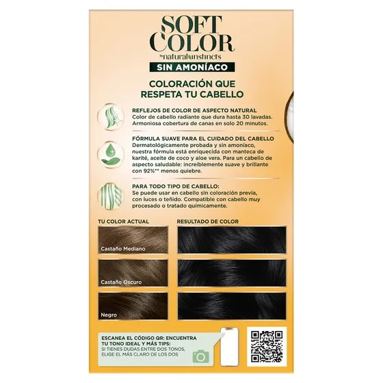 Soft Color Negro espresso