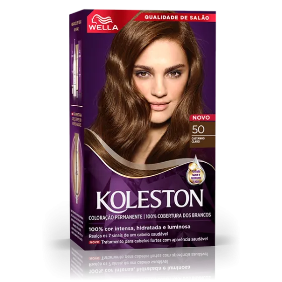 Coloração Creme Castanho Claro 50