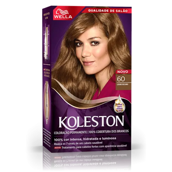 Coloração Creme Louro Escuro 60