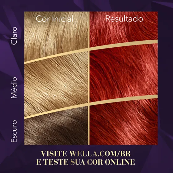 Coloração Creme Vermelho Super Intenso 7744