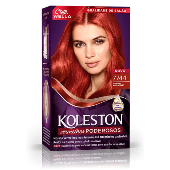 Coloração Creme Vermelho Super Intenso 7744