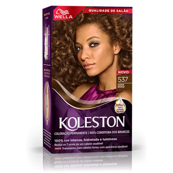 Coloração Creme Marrom Sedução 537