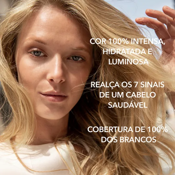 Coloração Creme Marrom Dourado 77