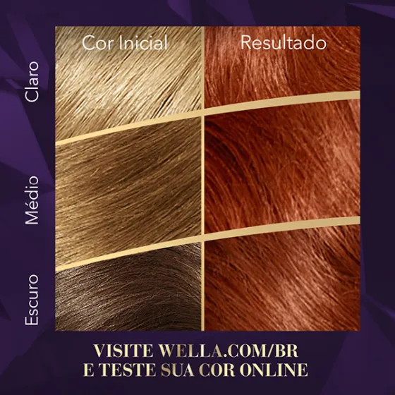 Coloração Creme Acaju Acobreado 64