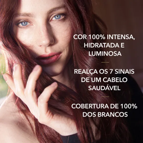 Coloração Creme Acaju Acobreado 64