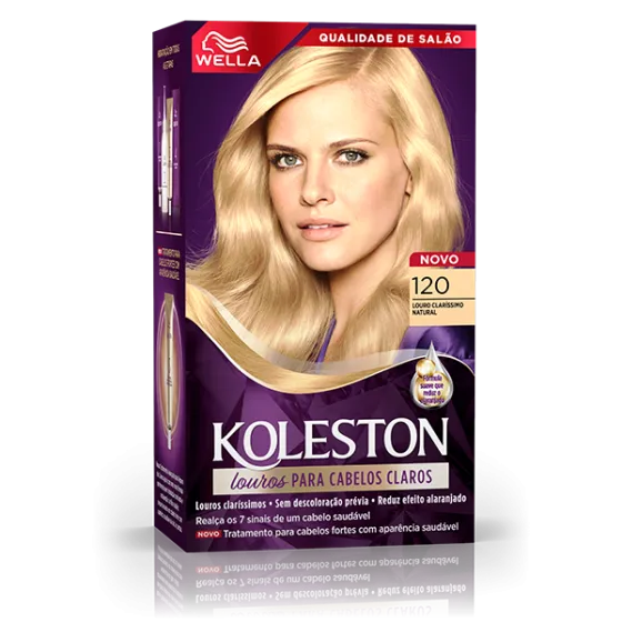 Coloração Creme Louro Claríssimo Natural 120