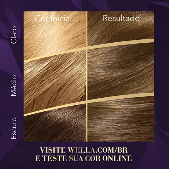 Coloração Creme Louro Mate Médio 72