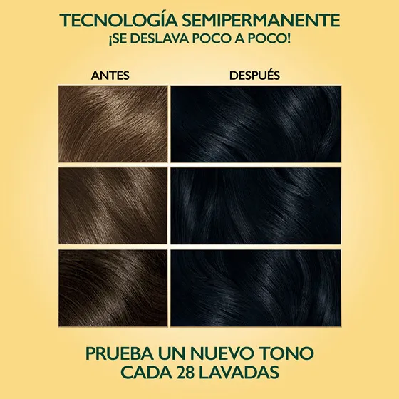 Soft Color 28 Negro azulado