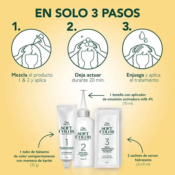 Soft Color 28 Negro azulado