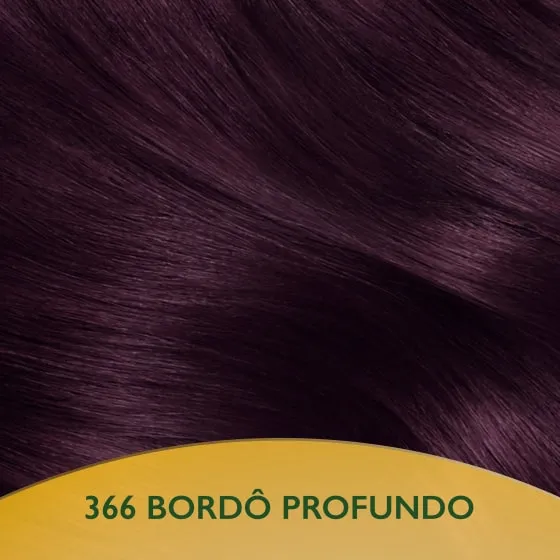 Soft Color, coloração sem amônia com ingredientes naturais: Bordô Profundo