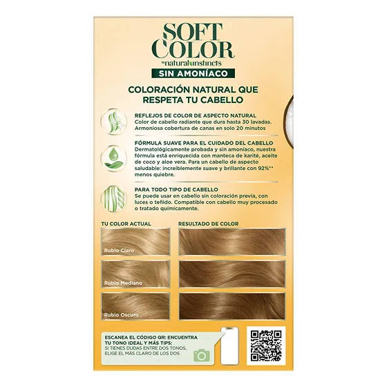Soft Color 80 Rubio claro