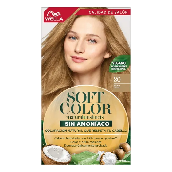 Soft Color 80 Rubio claro