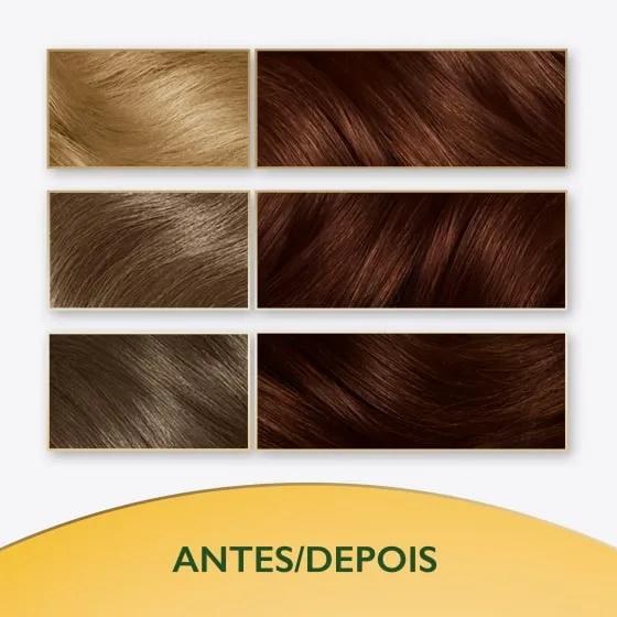 Soft Color, coloração sem amônia com ingredientes naturais: Castanho Avermelhado