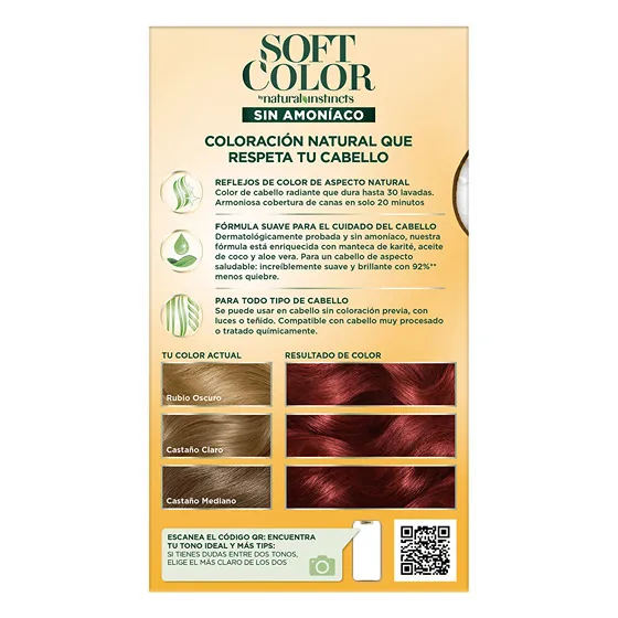 Soft Color 5554 Cobrizo intenso