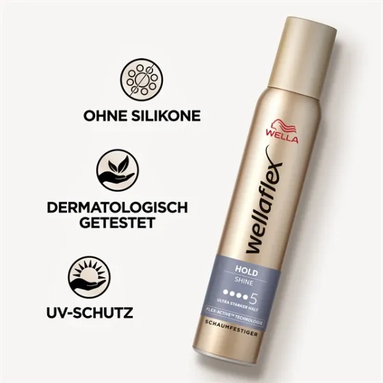 Wellaflex Shine & Hold Schaumfestiger 200ml