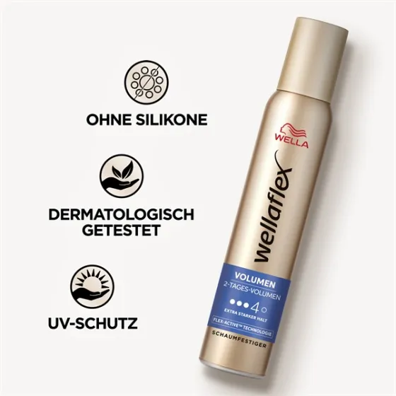 Wellaflex 2-Tages-Volumen Schaumfestiger 200ml