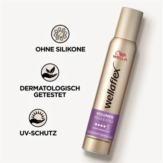 Wellaflex Fülle & Style Schaumfestiger 200ml