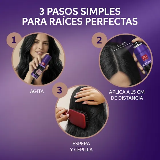 Root Touch Up 3 - Negro