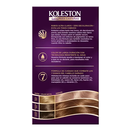 Rubio dorado especial