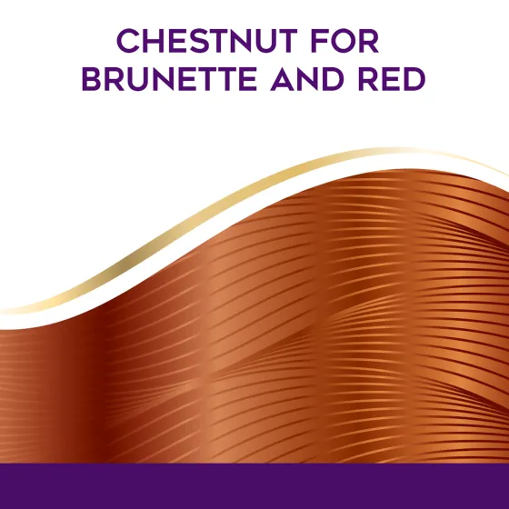 Color Concealer Chestnut for brunette and red with argan, coconut and macadamia oils conditioner 200 ml