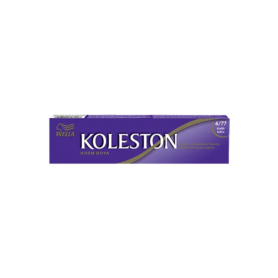 Wella Koleston Single Tüp Boya 4/77 Kadife Kahve