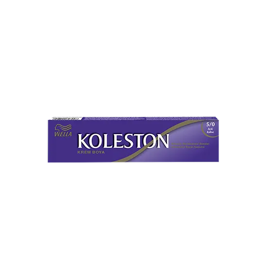 Wella Koleston Single Tüp Boya 5/0 Açık Kahve